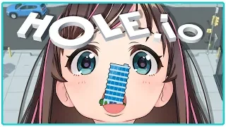 【Hole.io】 # 01 I want to eat a lot and grow big!