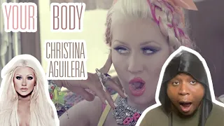 Whoa 😳🔪🔥| Christina Aguilera - Your Body (Official Video - Clean)| REACTION!!!!