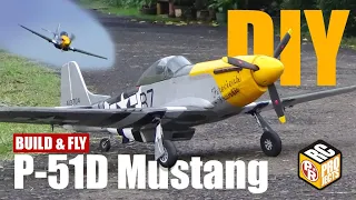 P-51 Mustang RC Plane Build and Fly