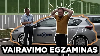 VAIRAVIMO EGZAMINAS