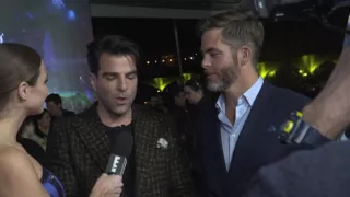 Star Trek Beyond Australian Premiere Red Carpet - Chris Pine, Zachary Quinto, Karl Urban, John Cho