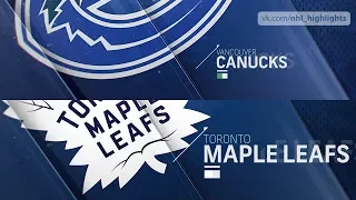 Vancouver Canucks vs Toronto Maple Leafs Jan 5, 2019 HIGHLIGHTS HD