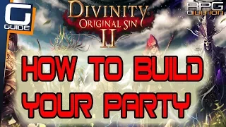 DIVINITY ORIGINAL SIN 2 - Party & Character Creation Guide (Great Party Combinations, Undead...)