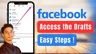 Facebook How to Access Drafts