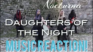 ABSOLUTE SICK!!🔥 Nocturna - Daughters of the Night Music Reaction🔥