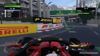 F1 2020 - Circuit de Monaco (Monaco Grand Prix) Gameplay (PC) 1080p 60FPS