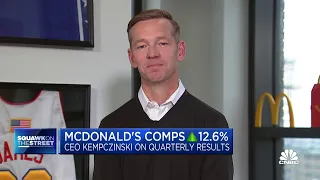 McDonald's CEO: We'll be looking at high single-digit inflation by the end of year