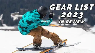 My Snowboard Gear List for 2023 (in review) | Board Archive