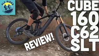 Best Cube Electric Mountain Bike? 2021 Cube Stereo Hybrid 160 C62 SLT Review!