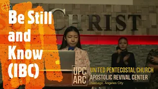 Be Still and Know (IBC) || ARC Praise Team