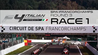 Italian F4 Championship Certified by FIA - Spa-Francorchamps round 3 - Race 1