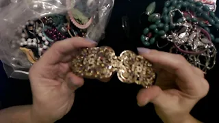 ASMR | Goodwill Bulk Jewelry / Craft Bag Show & Tell 4-29-2024 (Whisper)