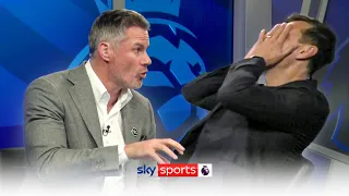 Carragher and Neville ARGUE over Man City's formation 😳