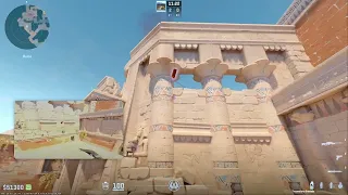 HOW TO MOLOTOV BACK SITE  B ON ANUBIS IN CS2!