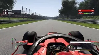 F1 2019 Game  :Ferrari SF90 Hotlaps Monza