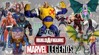 **see newer video** Every Marvel Legends BAF Toybiz and Hasbro Comparison Build-a-Figure Strong Guy