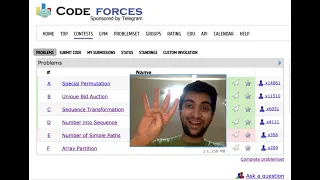 Codeforces 686 solution hint ABCD Number into Sequence Transformation Unique Bid Auction SpecialPerm