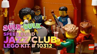 Lego Speed build and Review Kit 10312 The Jazz Club #afol  #afolcommunity