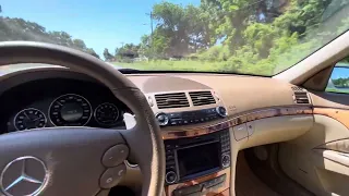 2009 Mercedes E63 driving and acceleration!