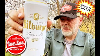 Bitburger German Beer Review by A Beer Snob's Cheap Brew Review