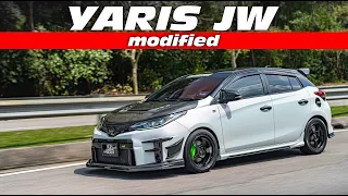 Toyota Yaris Modified GR Carbon Parts - JW Bodykit