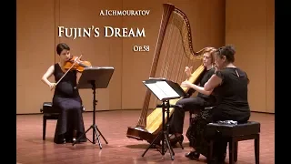 Viola, Flute, and Harp trio,  "Fujin's Dream" by A.Ichmouratov