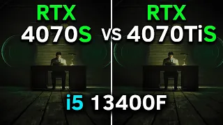 RTX 4070 SUPER vs RTX 4070 Ti SUPER | i5 13400F | Test In 10 Games at 1440p | 2024