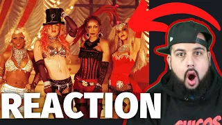 Christina Aguilera Lil' Kim Mya Pink - Lady Marmalade | Moulin Rouge  | REACTION