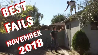 BEST FAILS OF NOVEMBER 2018 | TOP FUNNY FAILS COMPILATION