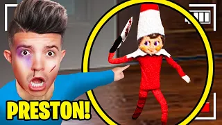 6 YouTubers Who CAUGHT Elf On The Shelf MOVING ON CAMERA! (Preston, Brianna, PrestonPlayz)