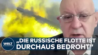 SEEDROHNEN-ANGRIFFE: Ex-General sieht russische Flotte zwar bedroht – aber weiterhin überlegen