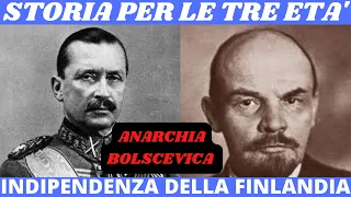 Bolscevichi sconfitti dai Finlandesi che conquistano l'indipendenza con Mannerheim