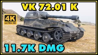 World of Tanks | VK 72.01 (K) - 7 Kills - 11,7K Damage Gameplay