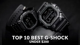 TOP 10 BEST CASIO G-SHOCK UNDER $200 YOU CAN BUY