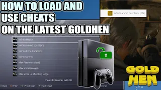 PS4 Jailbreak | How to load and use cheats with the latest Goldhen