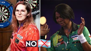 Deta Hedman, a British darts player, forfeits a match after declining to play a transgender player