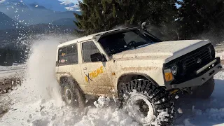 [OFF ROAD] - Patrols M57 Biturbo|#topoffroadromania #snow #maxxis