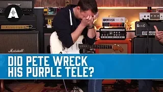 Danish Petes Purple Tele.... Whats He Gone & Done??!!