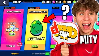 TEN SPOSÓB POZWALA ODEBRAĆ LEGENDARNE JAJKO ZA DARMO w BRAWL STARS?🤔 POGROMCY MITÓW