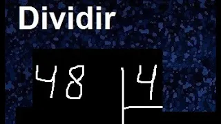 dividir 48 entre 4