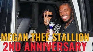 Megan Thee Stallion & Pardison Pardi Fontaine Celebrates Their 2nd Anniversary