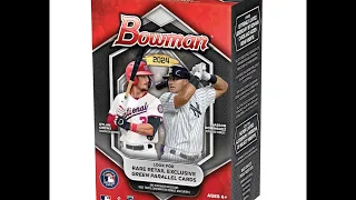 2024 Bowman Blaster Boxes (6) Double Header Day Game #1