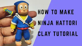 How to make Ninja Hattori | clay tutorial | (Sculpt with Amiq)