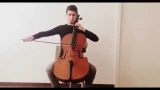 J.S.Bach -  Cello Suite no.6 BWV 1012 Allemande