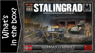Stalingrad Flames of War Starter Set - unboxing and review.