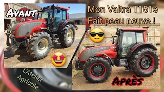 Les jantes du Valtra T151e - Relookage et remontage 🤩👌😎