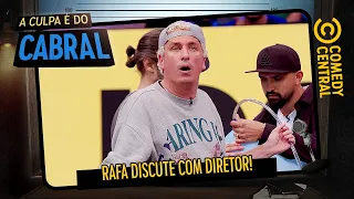 Rafael Portugal DISCUTIU com o diretor? | A Culpa É Do Cabral