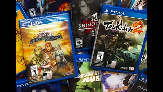 20 Physical Playstation Vita Games - MUST HAVES For My Collection!!