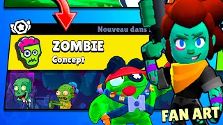 VOUS allez JUGER en COMMENTAIRE si y a eu TRICHE ! (brawl stars concept zombie)