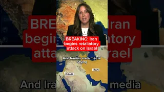 Iran begins retaliatory attack on Israel